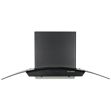 Top-rated chimney hood - HOOD ALPHA IN HC PB FL BK 90